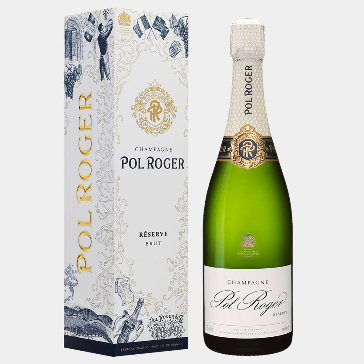 Pol Roger Champagne Reserve - Wines and Copas Barcelona
