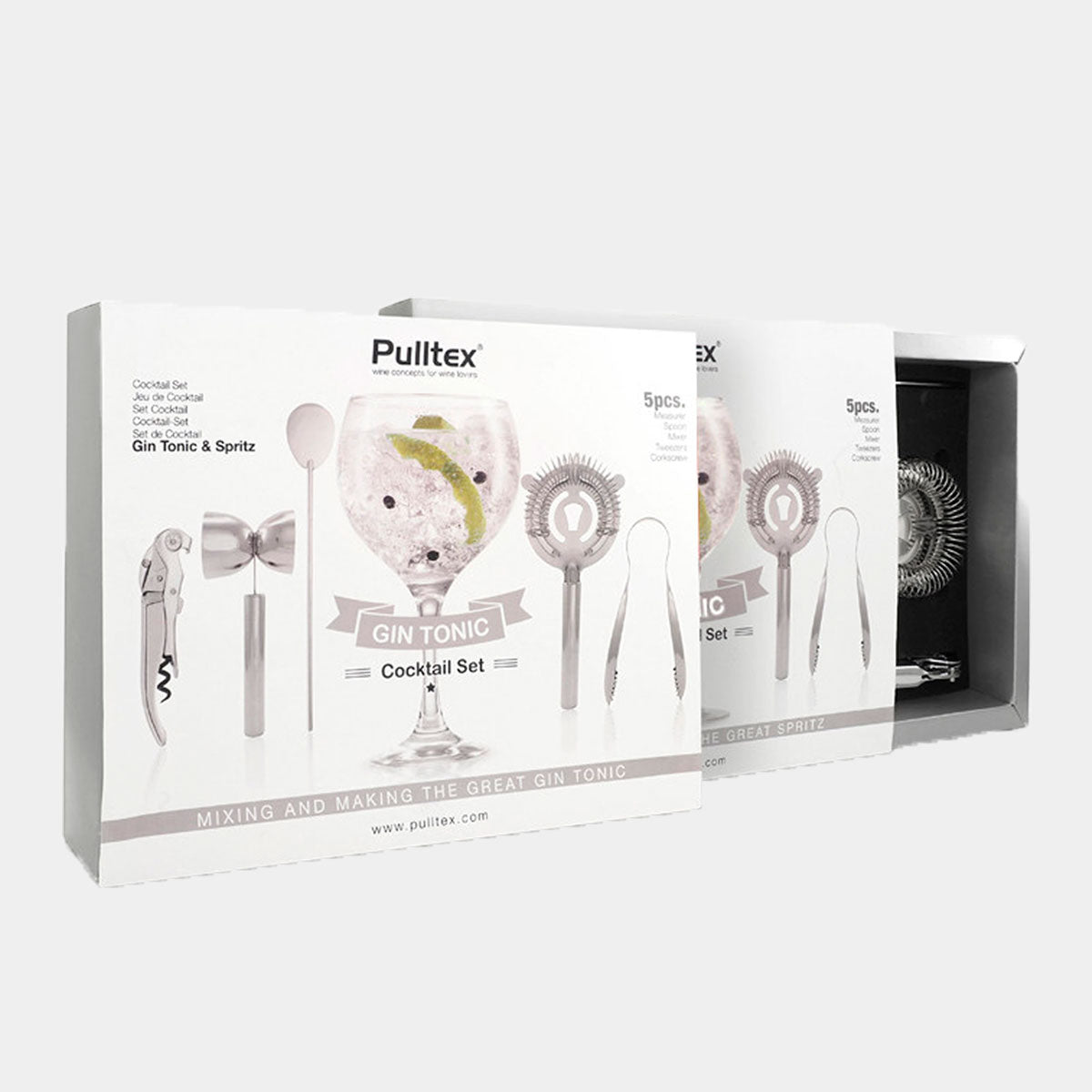 Pulltex Gin Tonic &amp; Sprits Set 5 piezas - Wines and Copas Barcelona